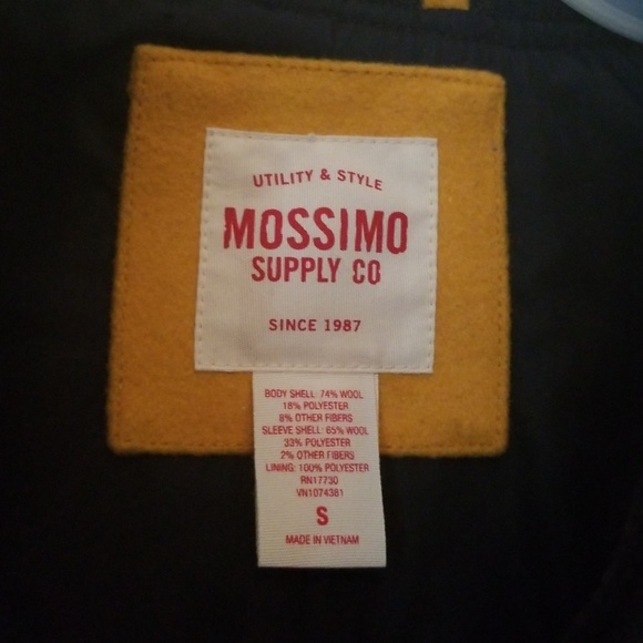 Massimo Letterman Jacket Style Coat - Picture 4 of 4